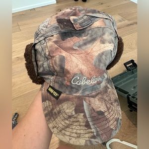 Cabelas hunting hat, lined